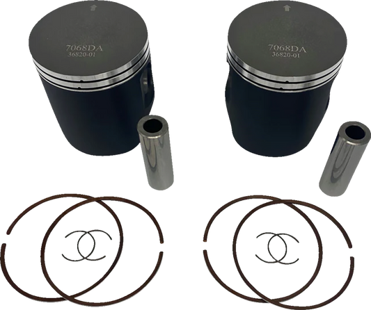 Wossner Piston Kit Anodized 2 Stroke