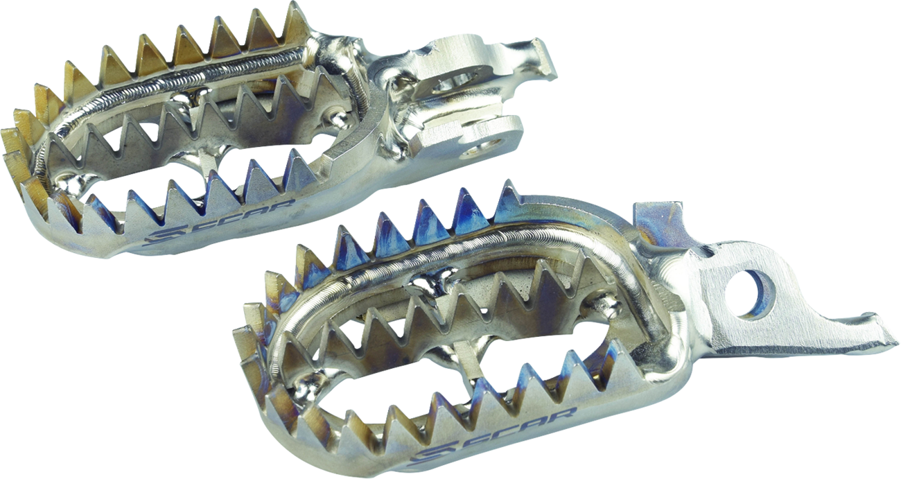 Scar Racing Titanium Foot Pegs