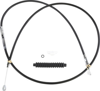 High-Efficiency Black Vinyl Clutch Cable