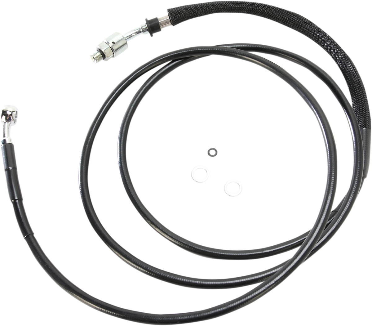 Drag Specialties Stainless Steel Hydraulic Clutch Line