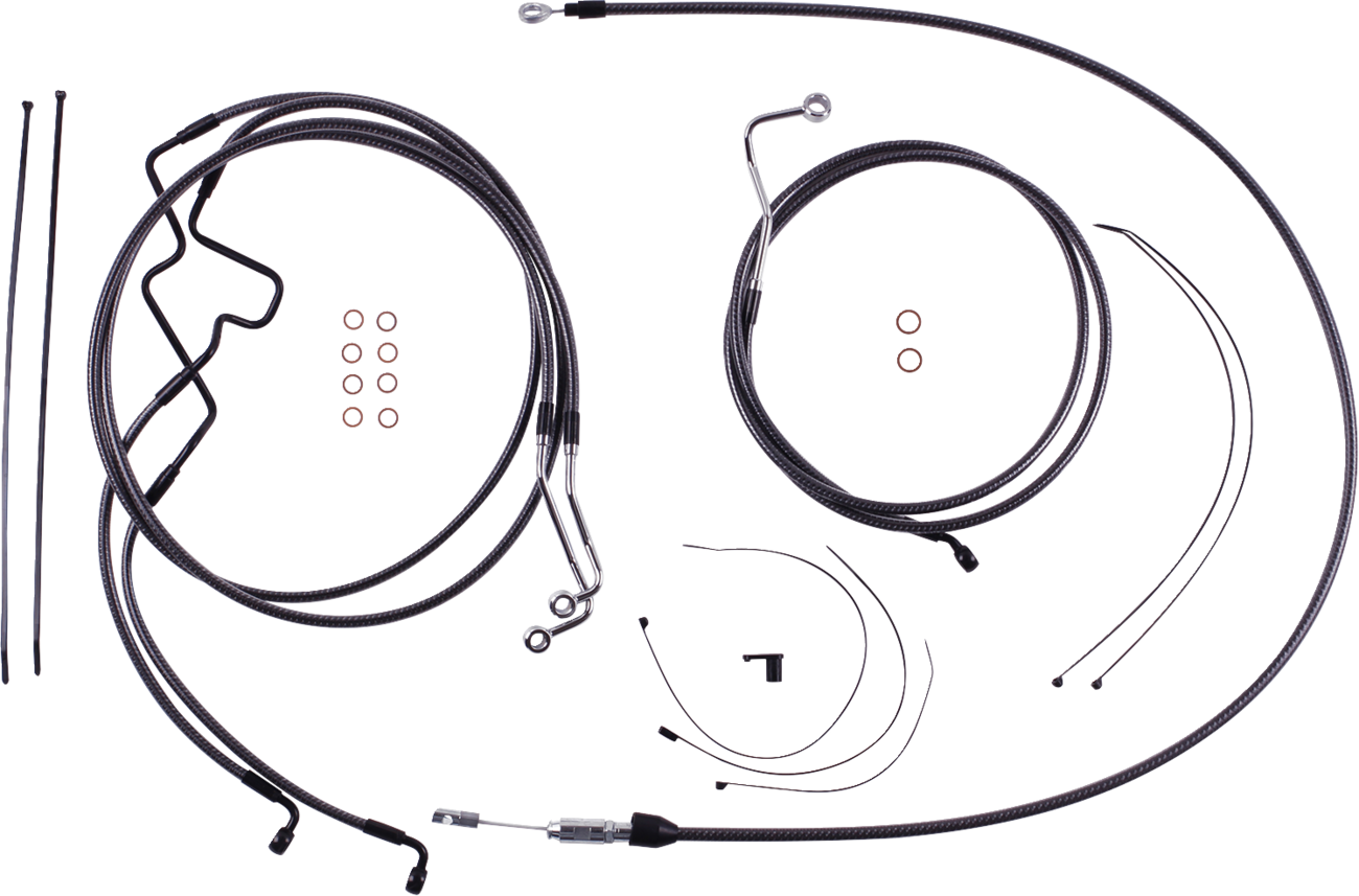 Magnum Shielding KARBONFIBR Designer Handlebar Installation Kit