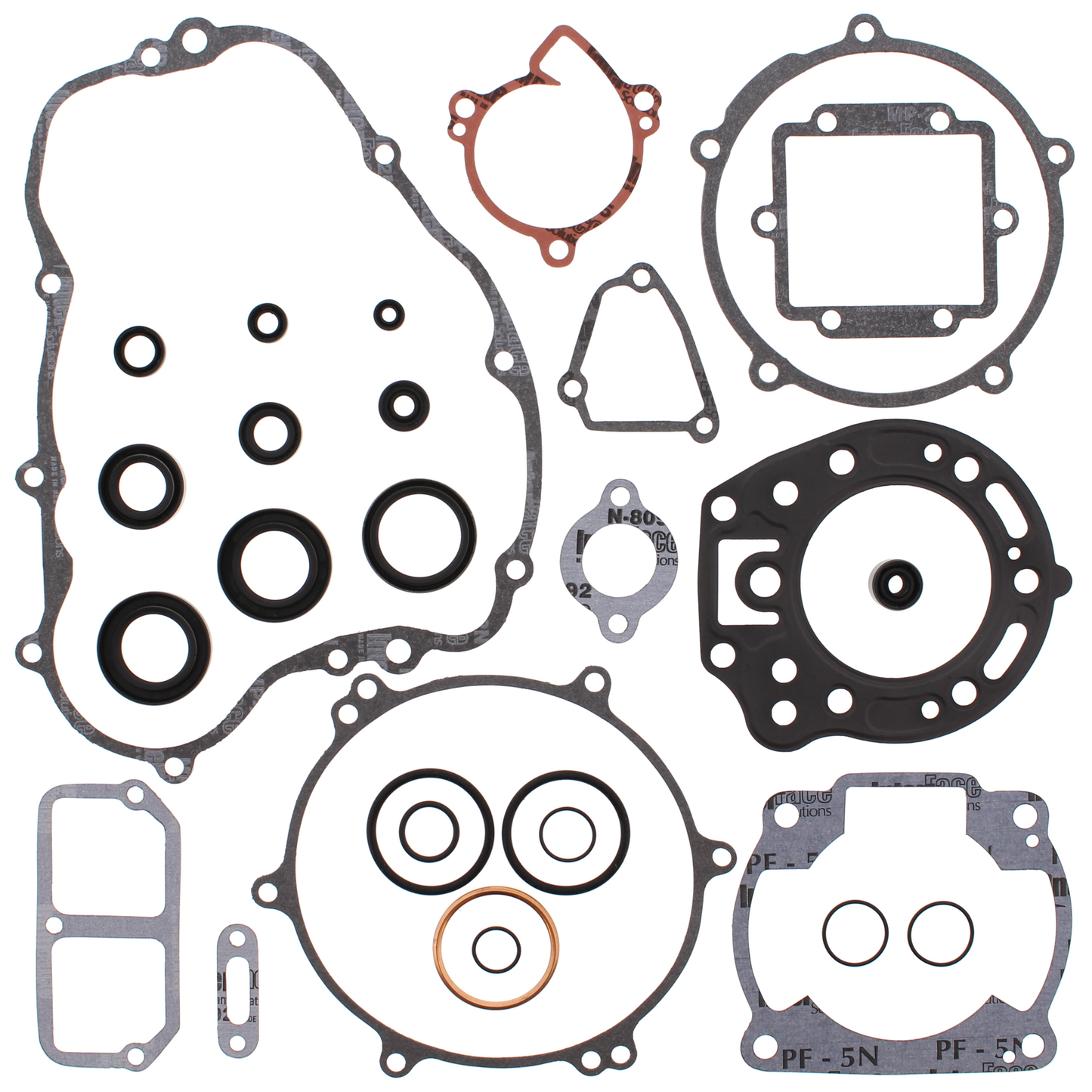 Vertex Complete Gasket Kit w/Oil Seal
