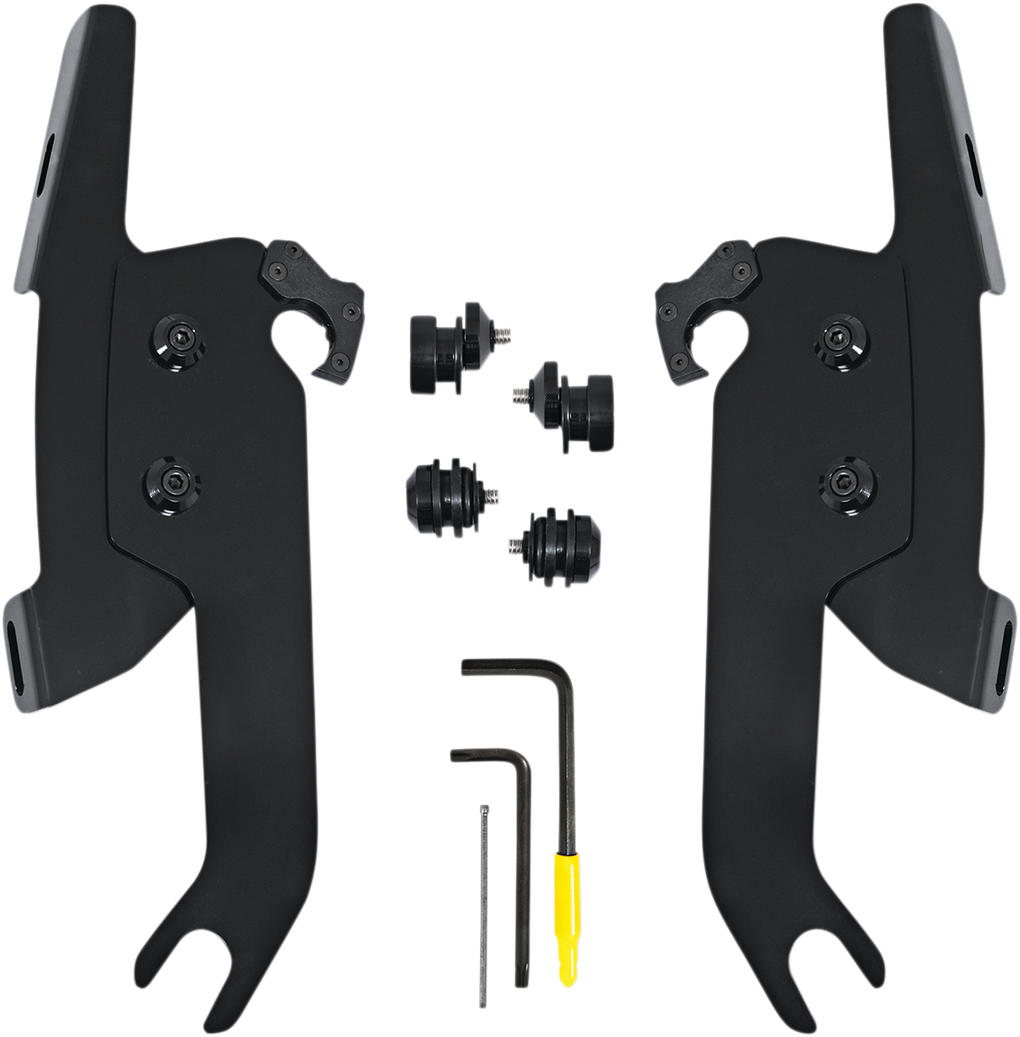 Memphis Shades Fats/Slim Windshield Trigger Lock Complete Mount Kit