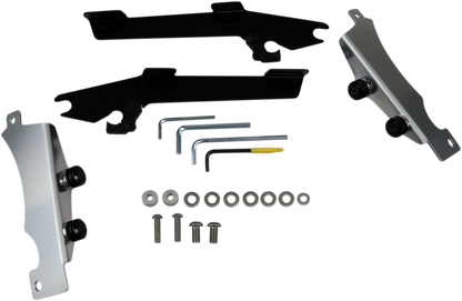 Memphis Shades Windshield Batwing Trigger-Lock Complete Mount Kit