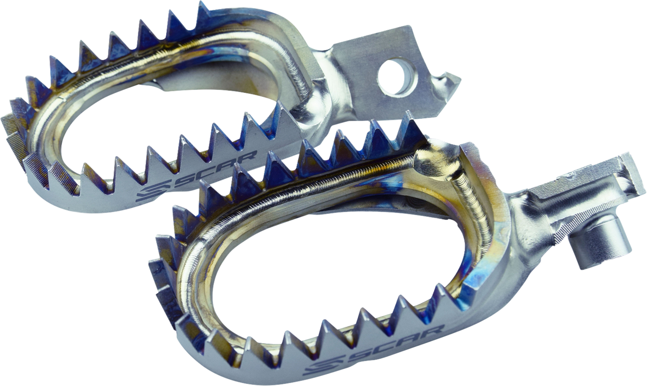 Scar Racing Anti-Mud Foot Pegs