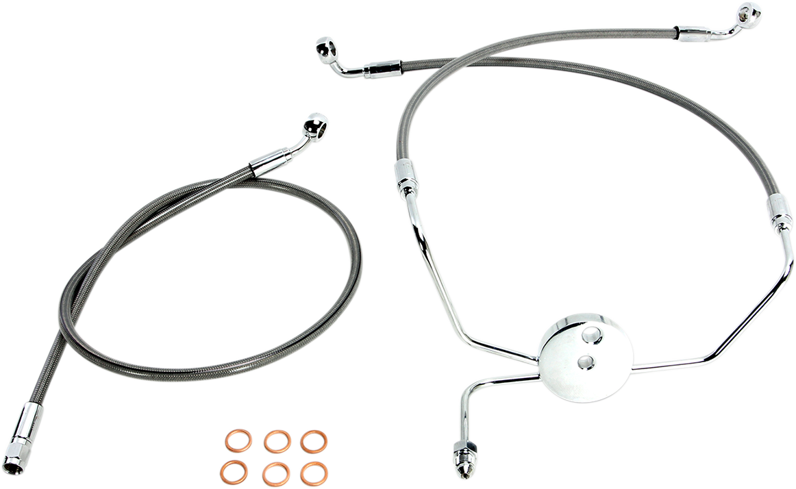 Magnum Shielding  XR Stainless Extreme Response Front Brakeline Kit