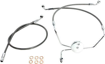 Magnum Shielding  XR Stainless Extreme Response Front Brakeline Kit