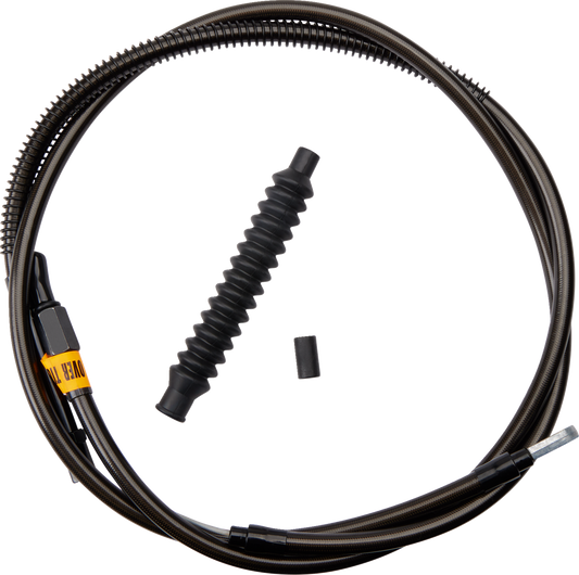 LA Choppers Midnight Braided Clutch Cable