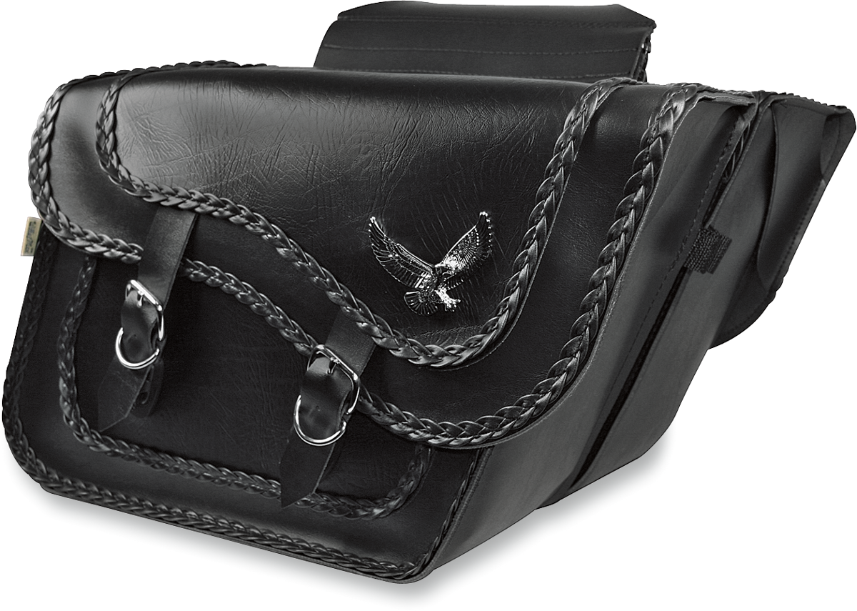 Willie & Max Black Magic Saddlebags