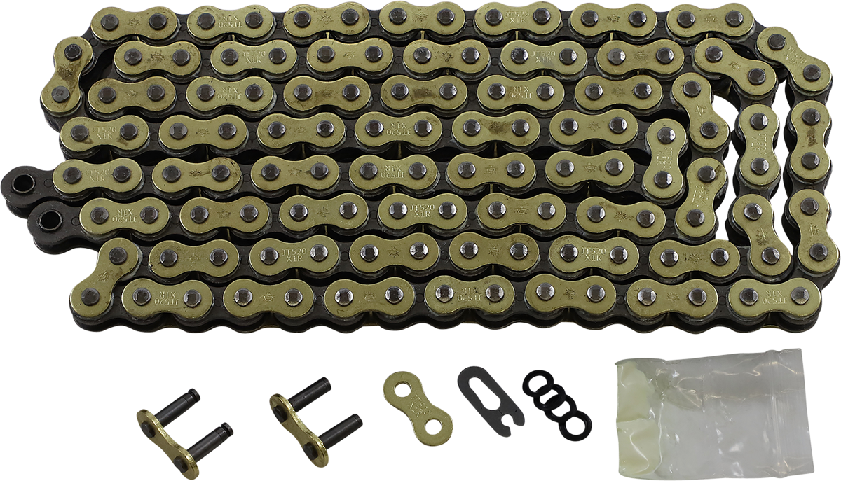 JT Chains 520 X1R Heavy Duty X-Ring Sealed Drive Chain