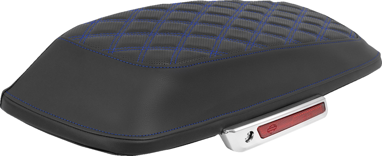 Saddlemen Lattice Stitched Saddlebag Lid Covers