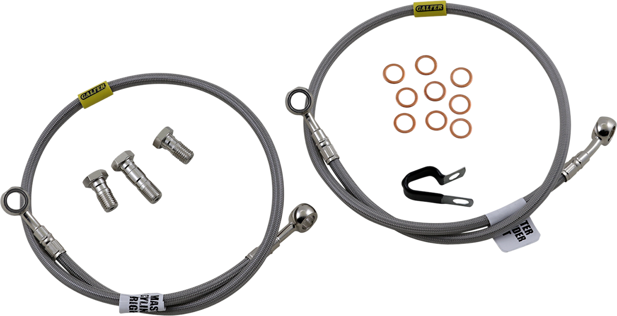 GBrakes Stainless Steel Brake Line Kit