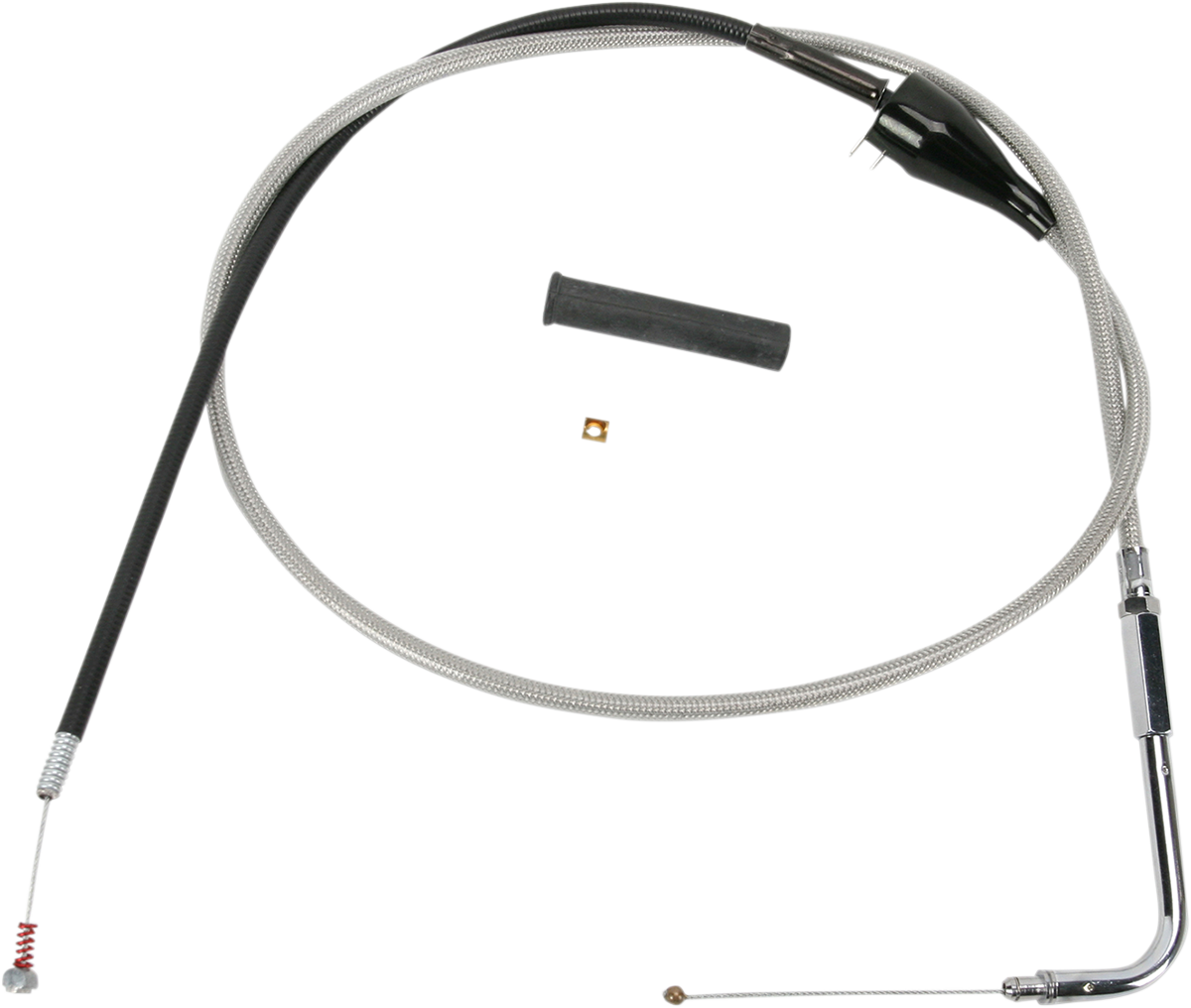 Drag Specialties Stainless Braided Idle Cable Cruise