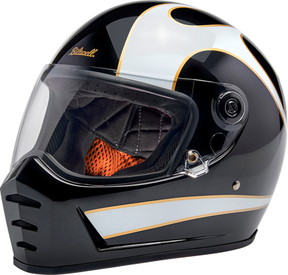 Biltwell Lane Splitter 22.06 Flames Helmet
