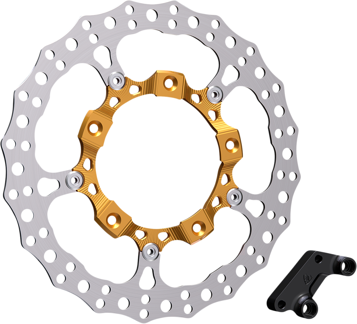 Arlen Ness Big Brake 14" Full Floating Brake Rotor Kit