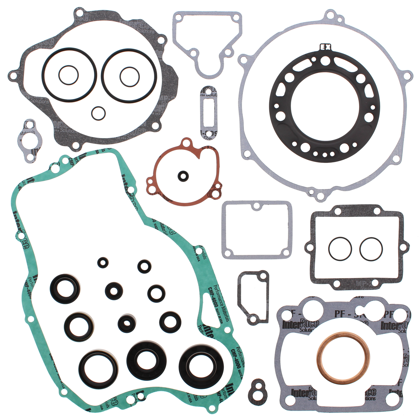 Vertex Complete Gasket Kit w/Oil Seal
