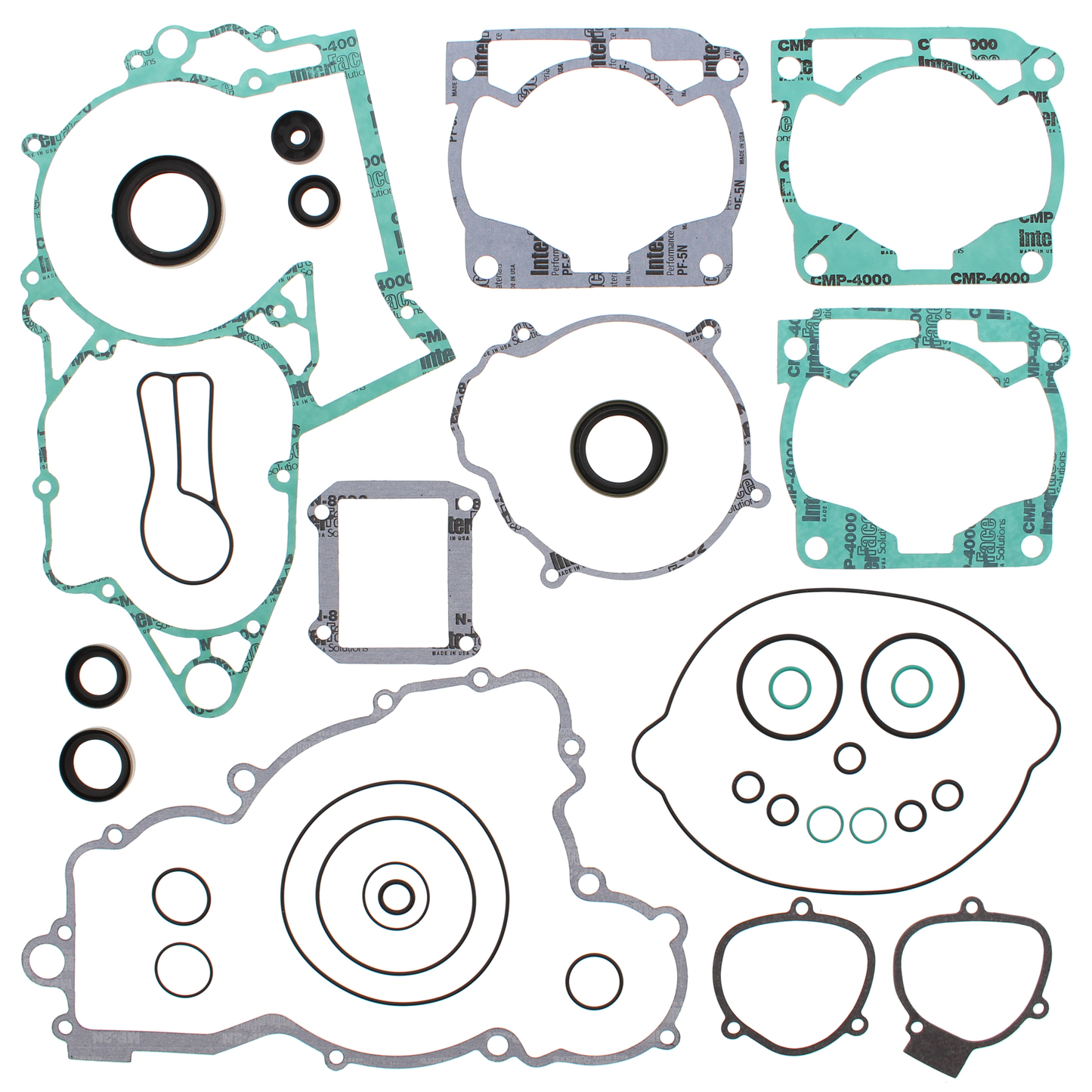 Vertex Complete Gasket Kit w/Oil Seal