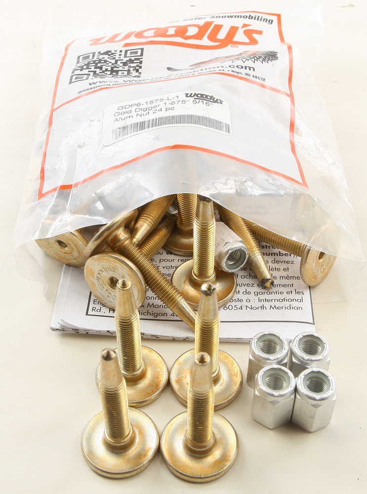 WOODYS Gold Digger Carbide Traction Master Stud
