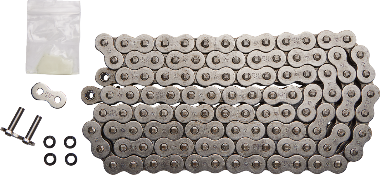 JT Chains 530 X1R Heavy Duty X-Ring Sealed Drive Chain