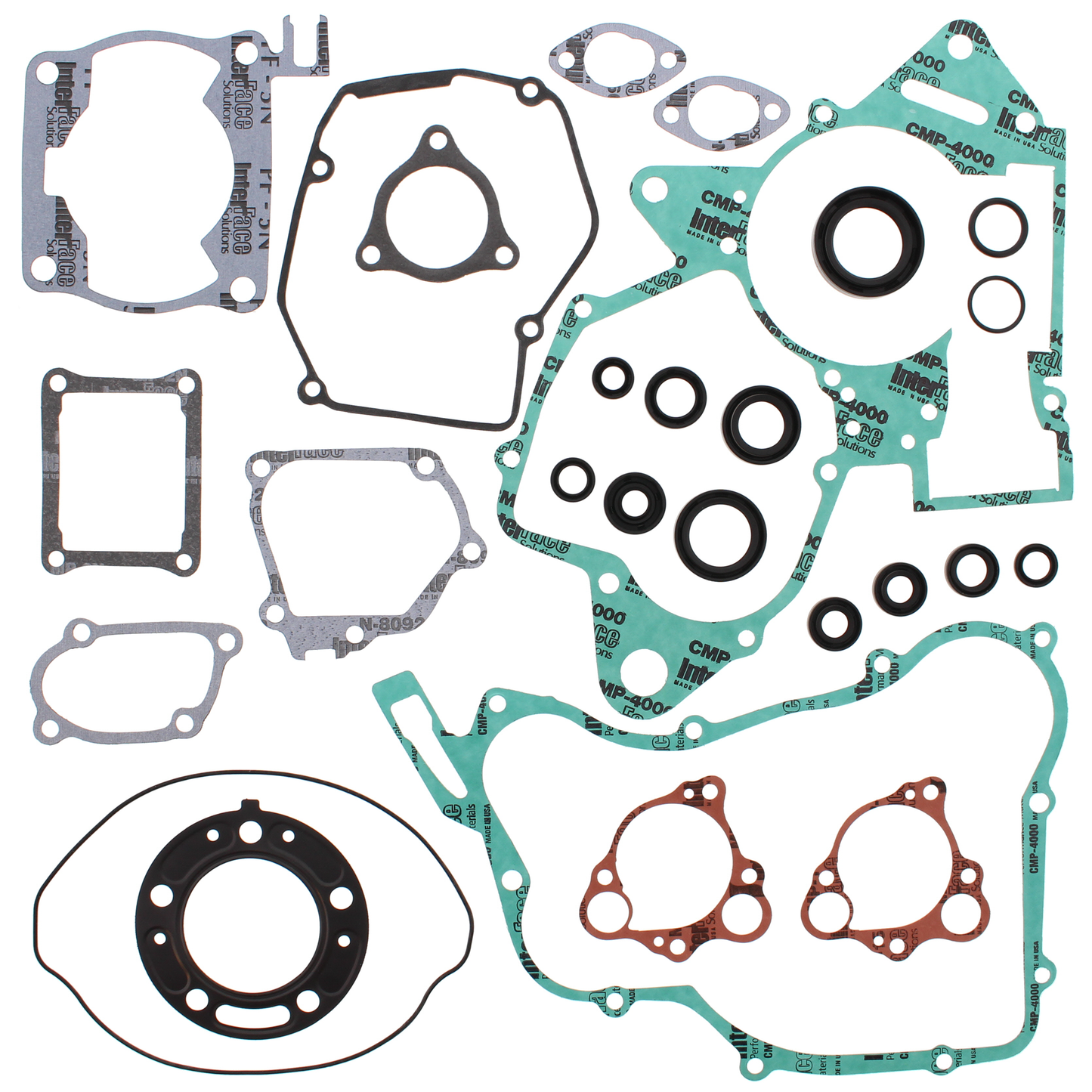 Vertex Complete Gasket Kit w/Oil Seal