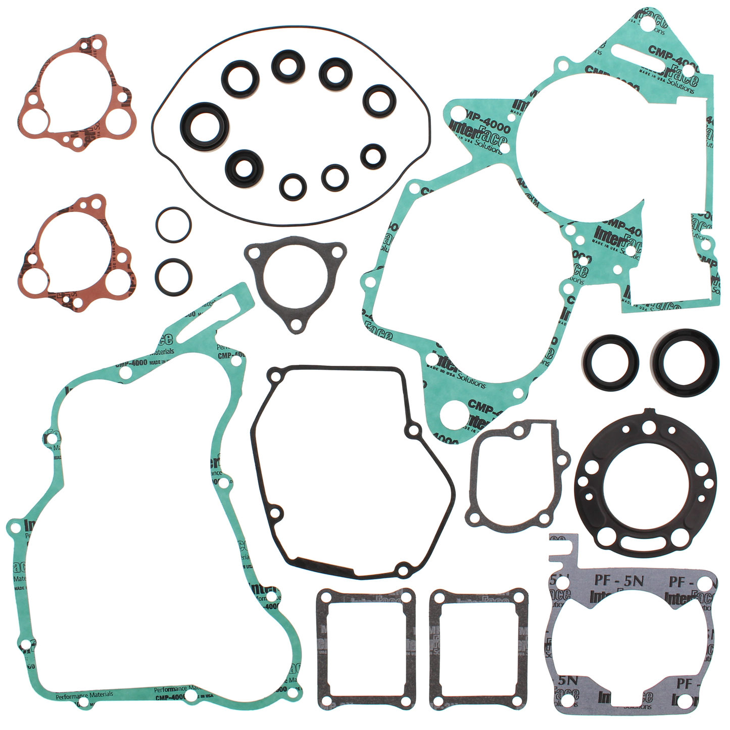 Vertex Complete Gasket Kit w/Oil Seal