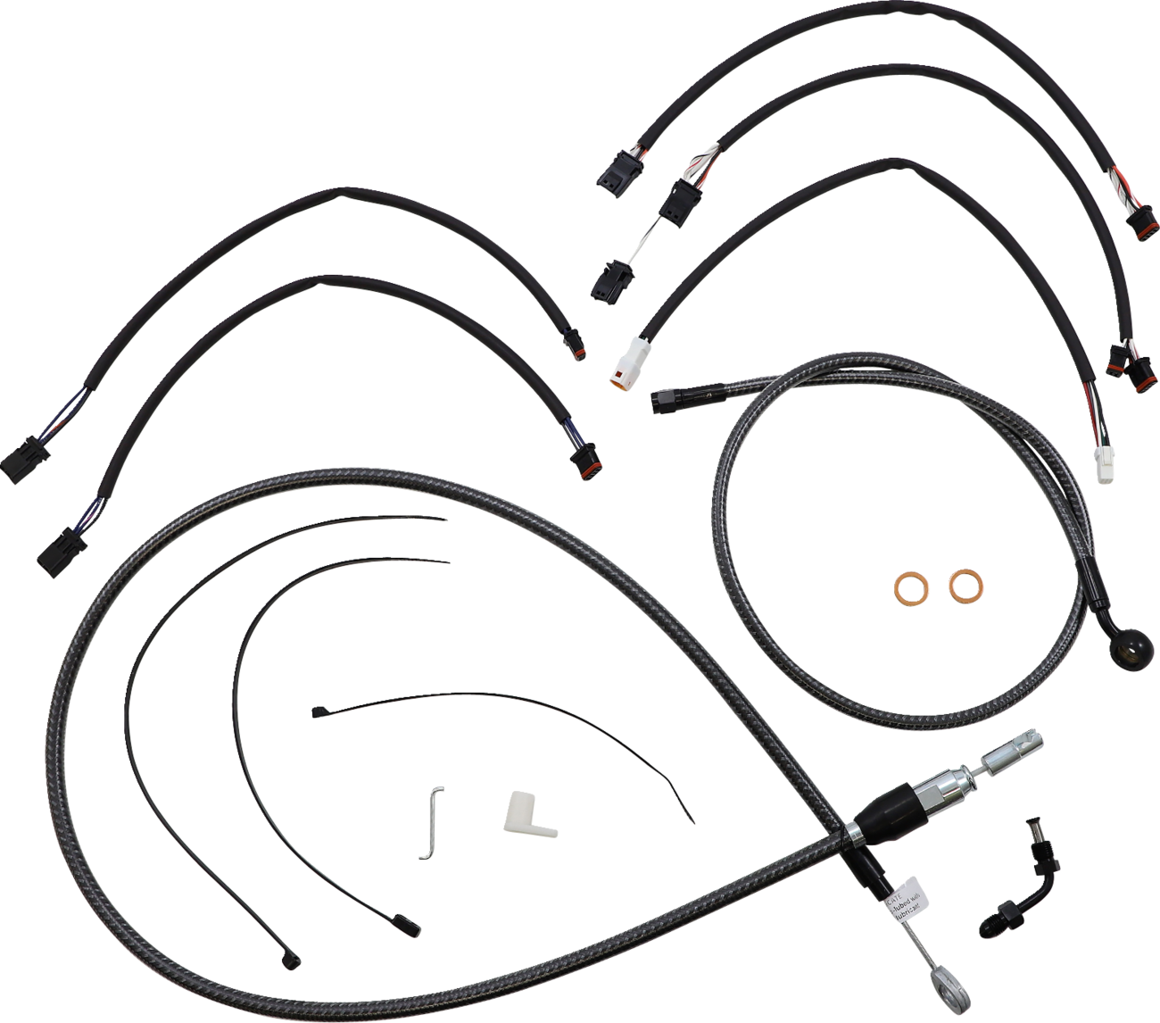 Magnum Shielding KARBONFIBR Designer Handlebar Installation Kit