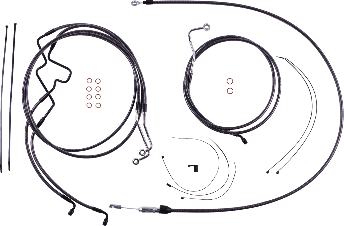 Magnum Shielding KARBONFIBR Designer Handlebar Installation Kit