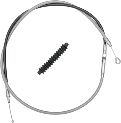 Drag Specialties High-Efficiency Braided Stainless Steel Clutch Cable