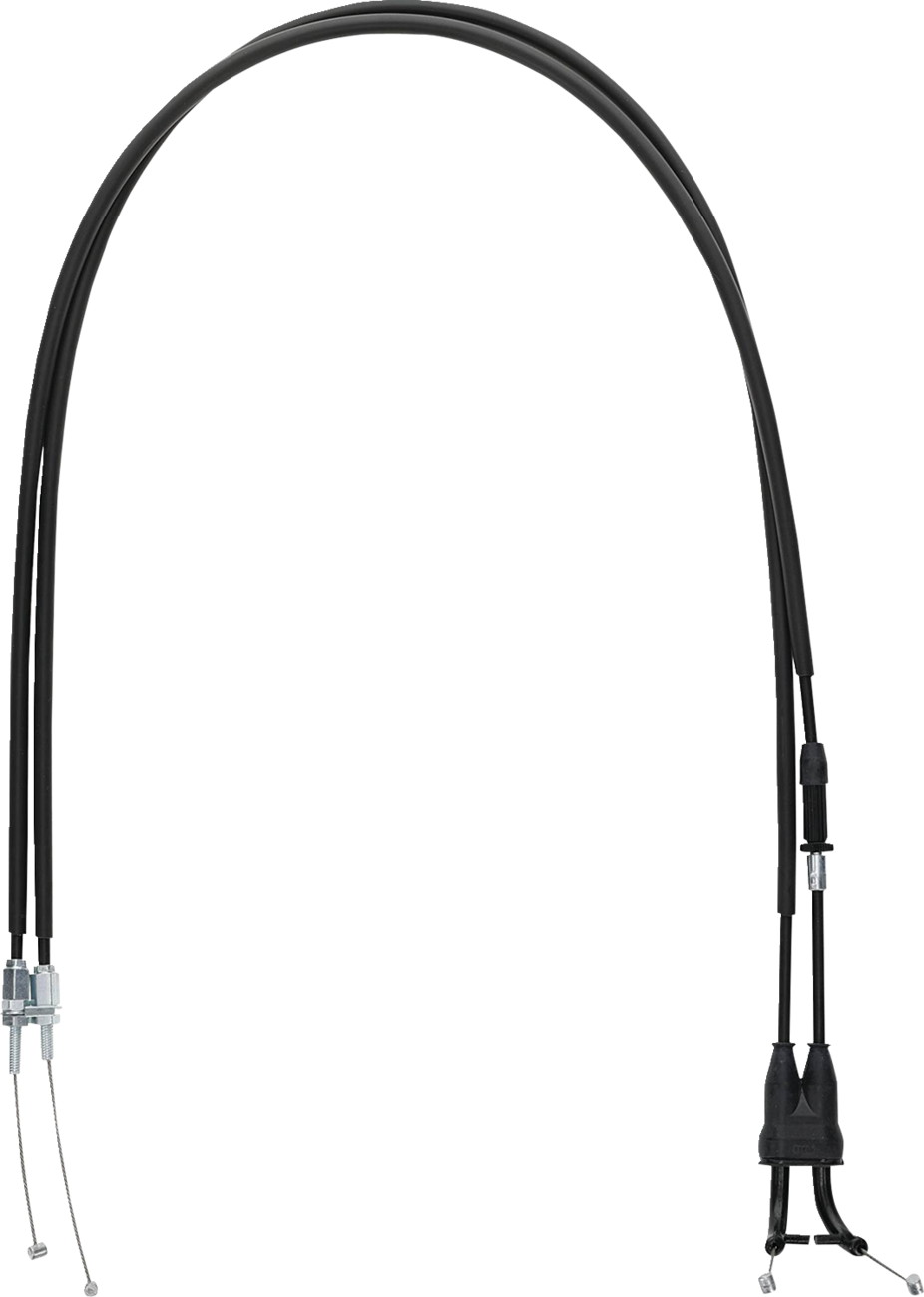 Moose Offroad Black Vinyl Throttle Cable