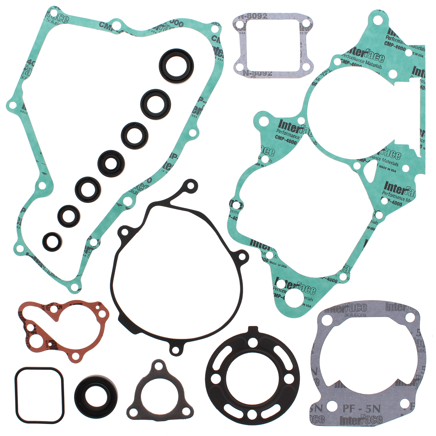 Vertex Complete Gasket Kit w/Oil Seal