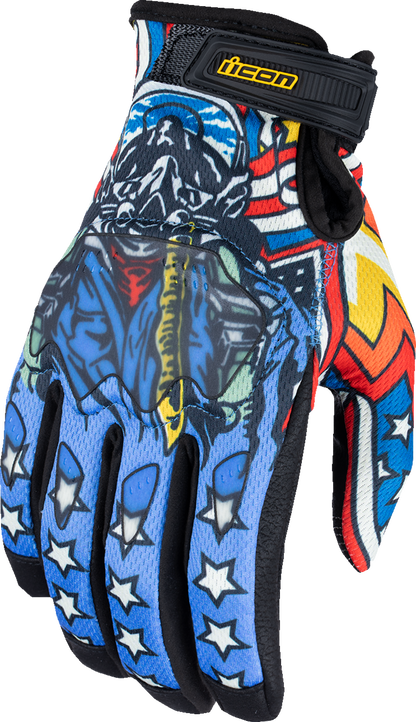 ICON Hooligan CE Flyboy Gloves