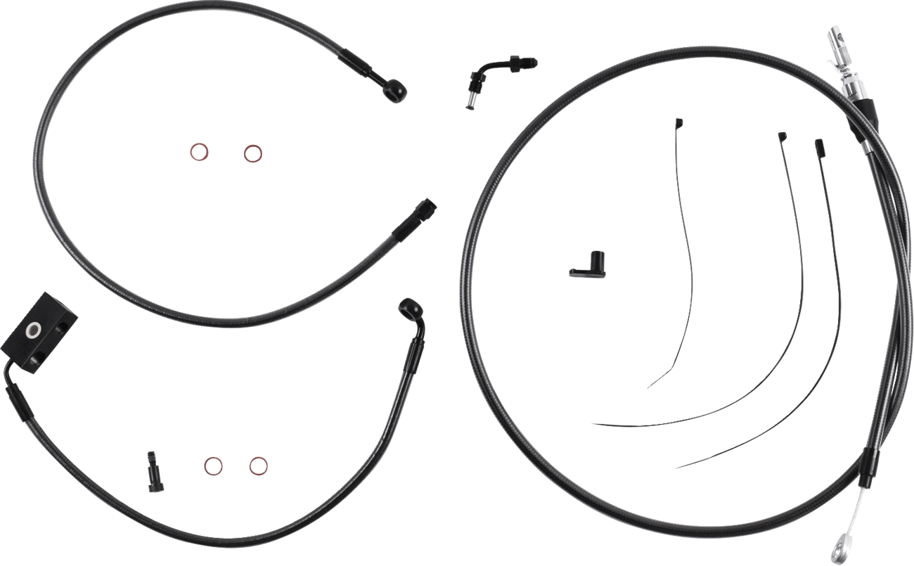 Magnum Shielding Black Pearl Designer Handlebar Installation Kit