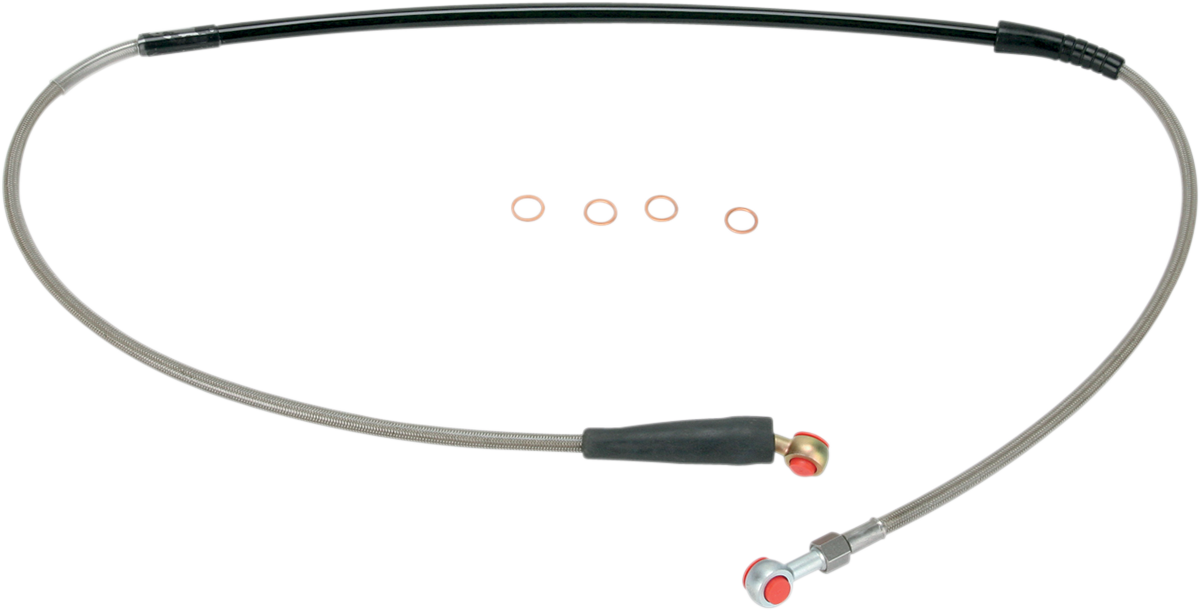 Moose Offroad Stainless Steel Braided Brake Line