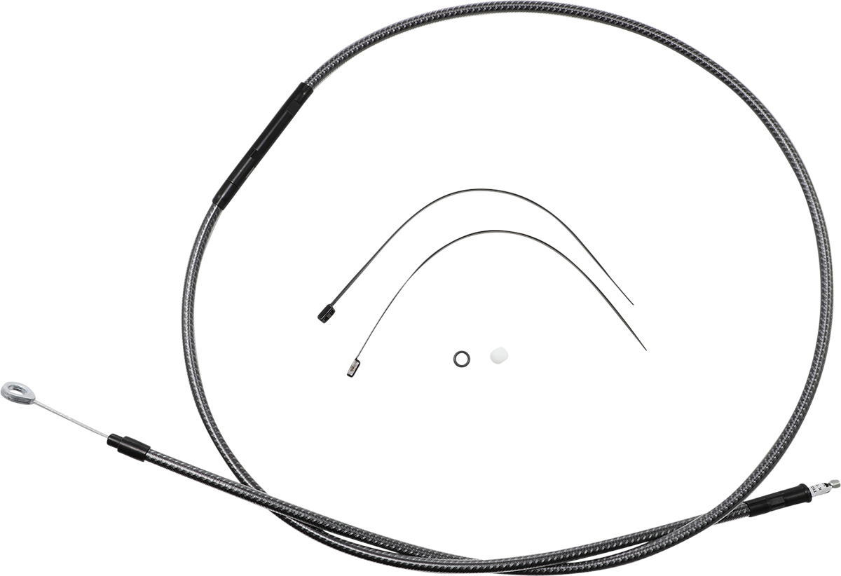 Magnum Shielding High-Efficiency Polished KARBONFIBR Clutch Cable