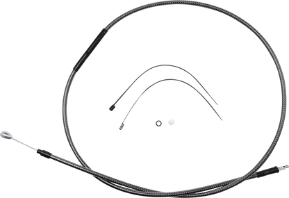 Magnum Shielding High-Efficiency Polished KARBONFIBR Clutch Cable