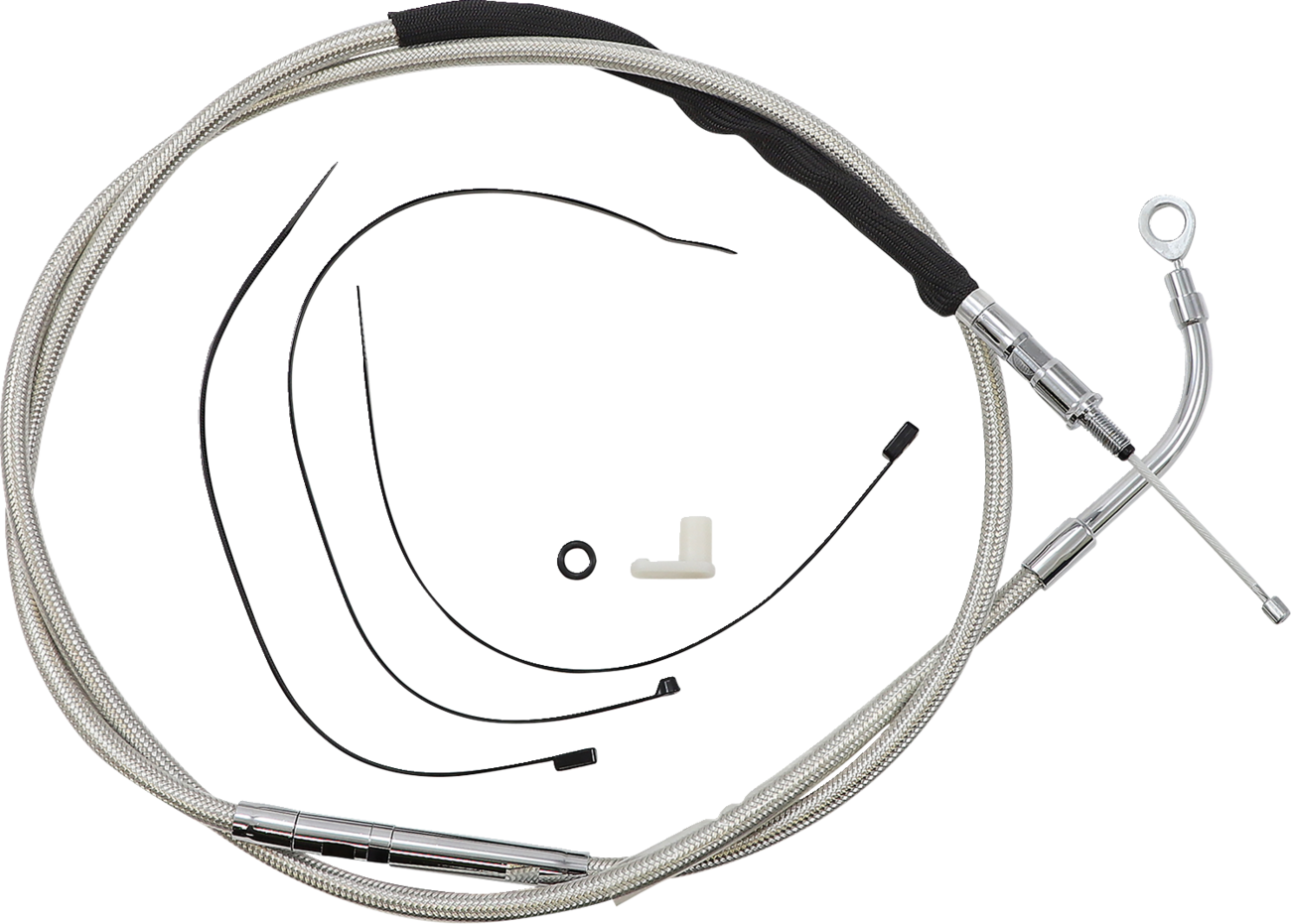 Magnum Shielding High-Efficiency Polished Stainless Clutch Cable