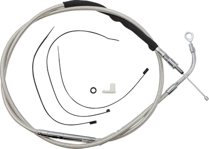 Magnum Shielding High-Efficiency Polished Stainless Clutch Cable