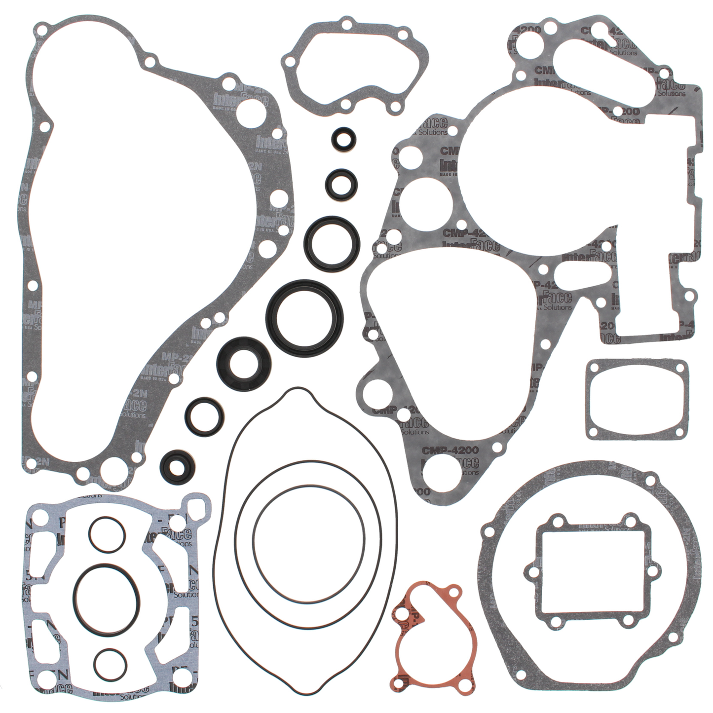 Vertex Complete Gasket Kit w/Oil Seal