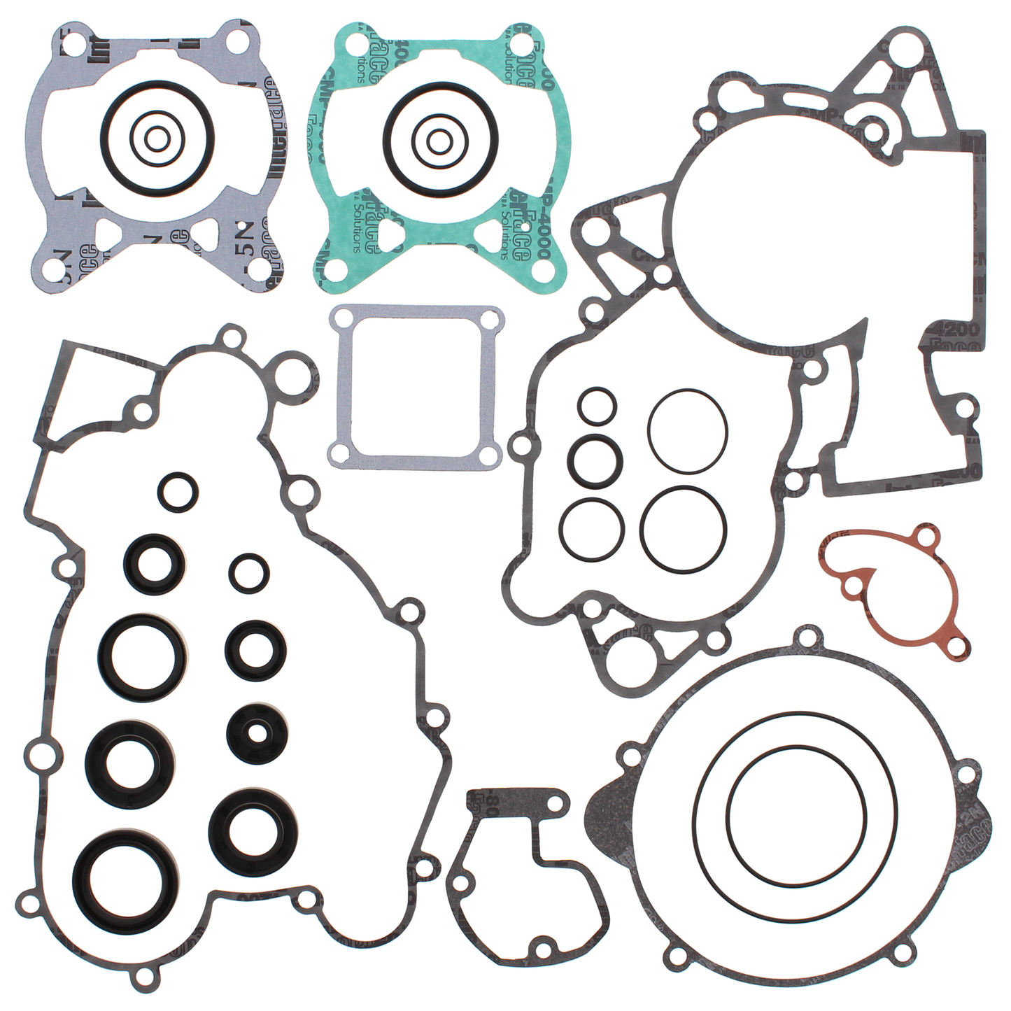 Vertex Complete Gasket Kit w/Oil Seal