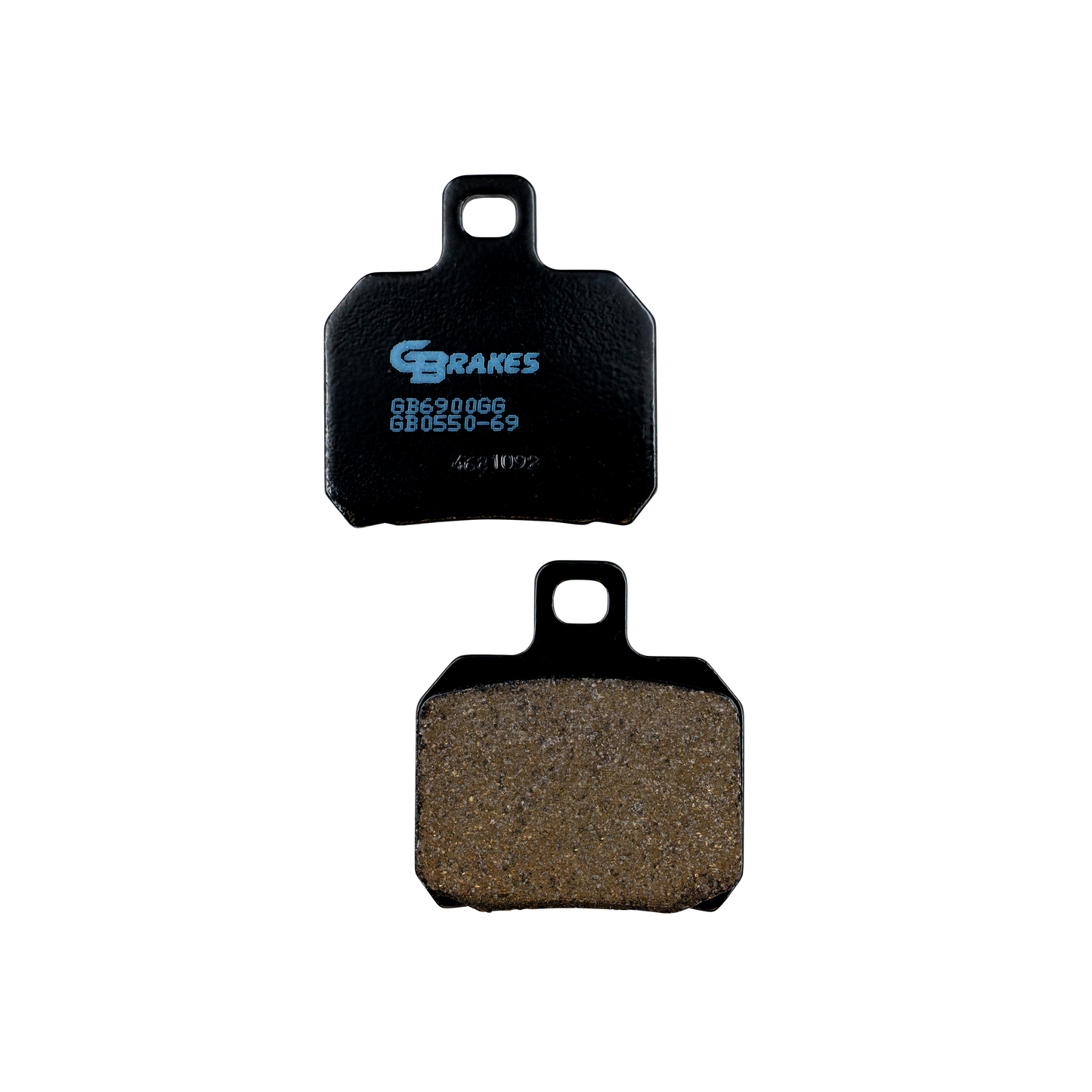 GBRAKES Brake Pads Semi Metallic