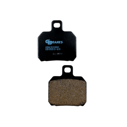 GBRAKES Brake Pads Semi Metallic