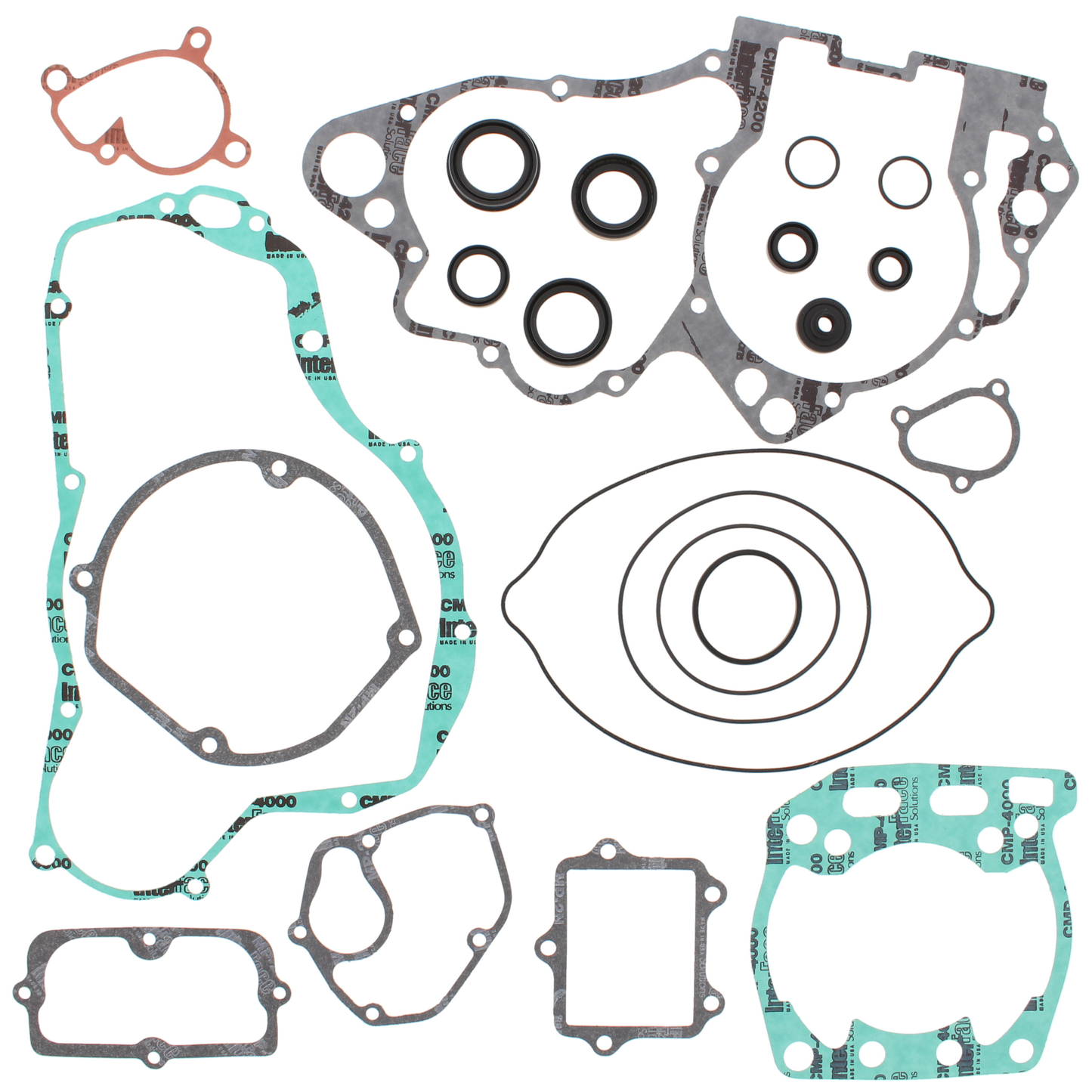 Vertex Complete Gasket Kit w/Oil Seal