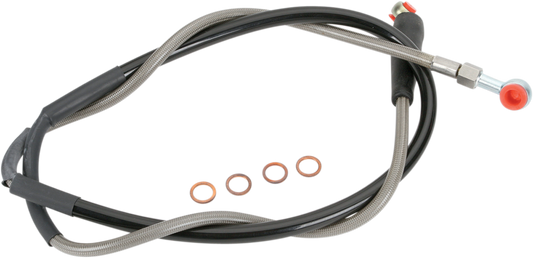 Moose Offroad Stainless Steel Braided Brake Line