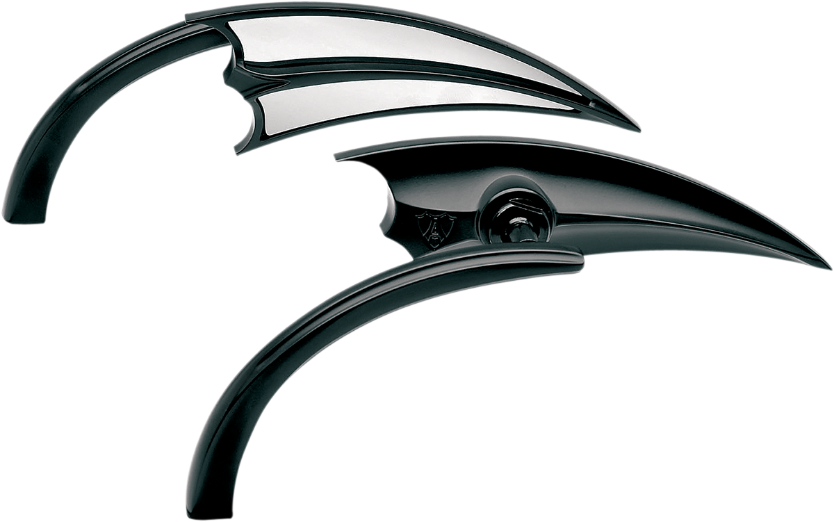 Arlen Ness Mirror - Micro - Scoop - Side View