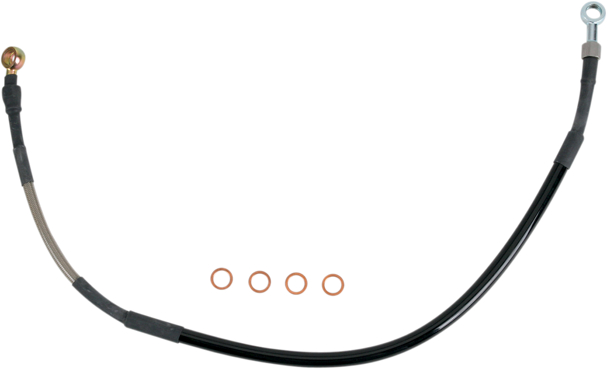 Moose Offroad Stainless Steel Braided Brake Line
