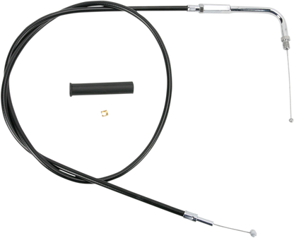 Drag Specialties Black Vinyl Throttle Cable