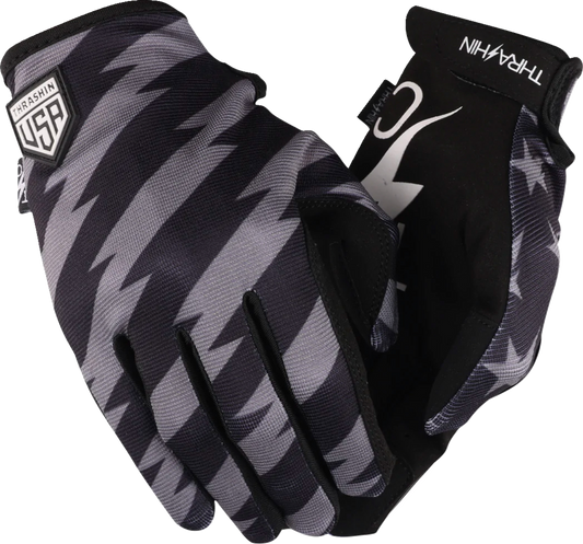 Thrashin Supply Co. Stars & Bolts Stealth Gloves