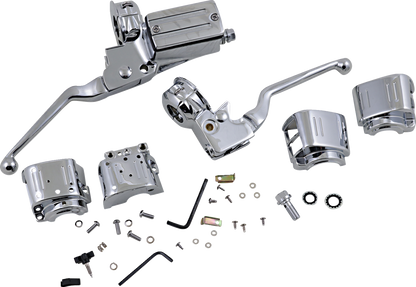Drag Specialties Handlebar Control Kit w/o Switches