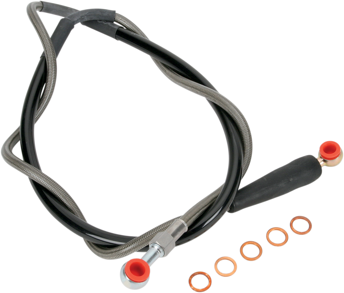 Moose Offroad Stainless Steel Braided Brake Line