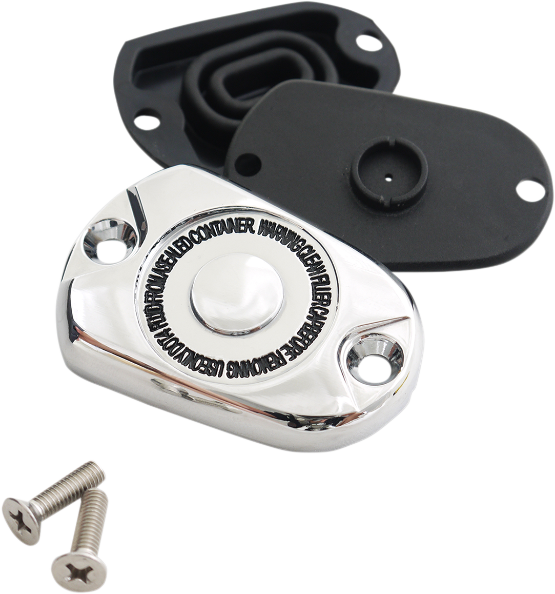 Drag Specialties Rear Brake Master Cylinder Cover Kit